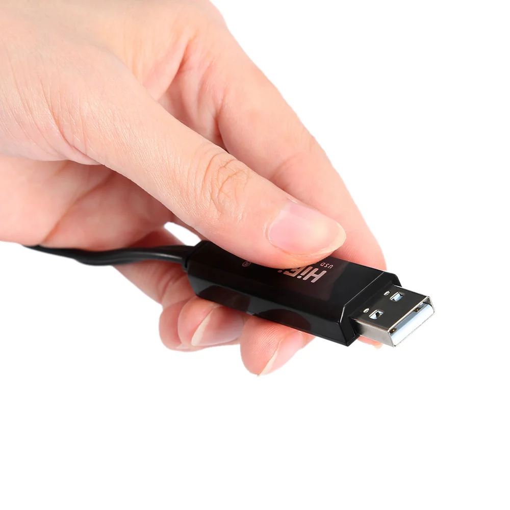 HiFing USB IN-OUT MI Cable One In One Out Interface 5 Pin Line Converter PC to Music Keyboard Adapter Cord