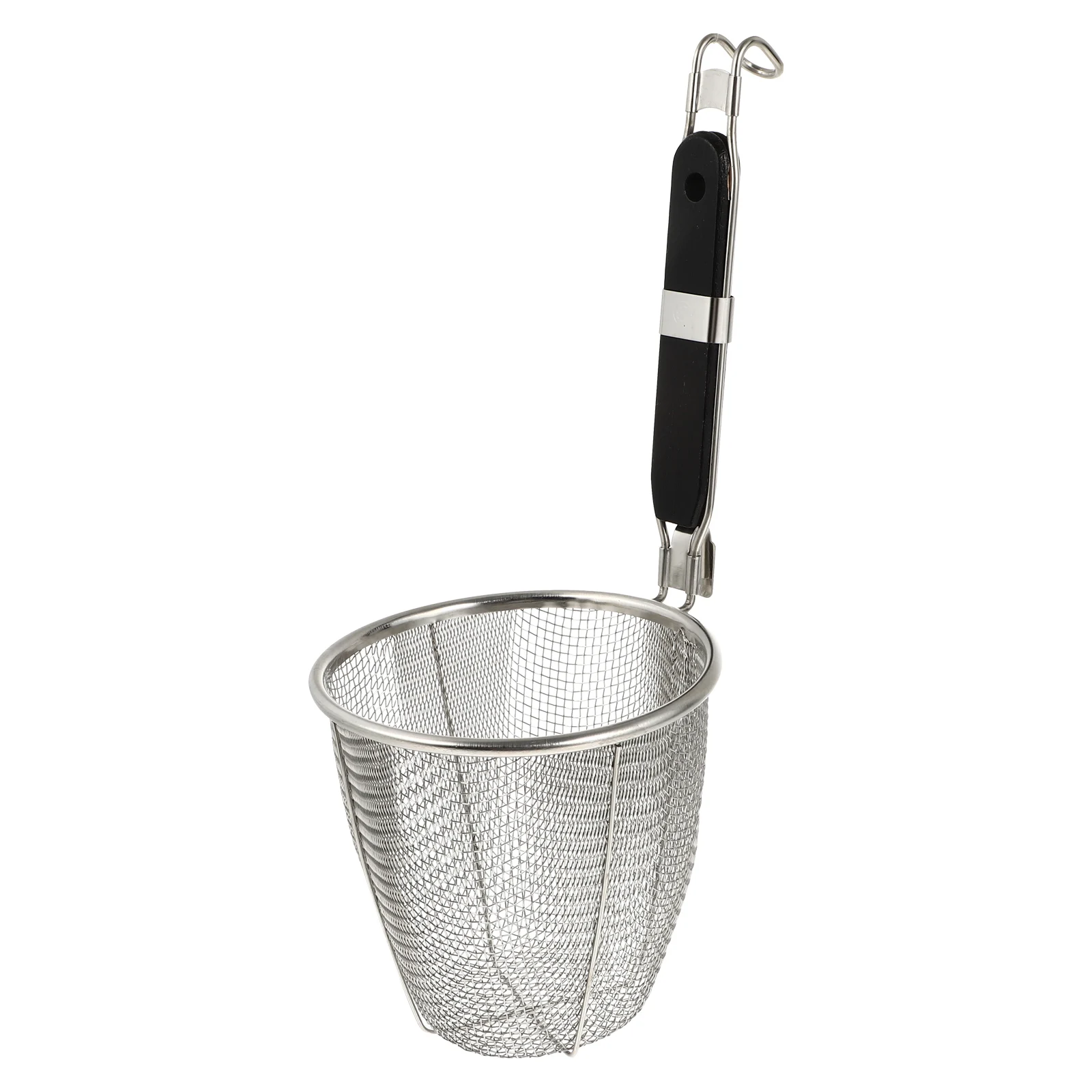 

High Side Colander Noodle Strainer Basket Sieve Stainless Steel Kitchen Tool Spider Food Preparation Strainer Pasta