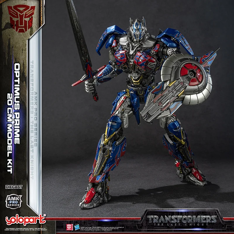 New YOLOPARK Transformation The Last Knight AMK PRO Series Optimus Prime Action Figure Collection model Custom Gifts Toys