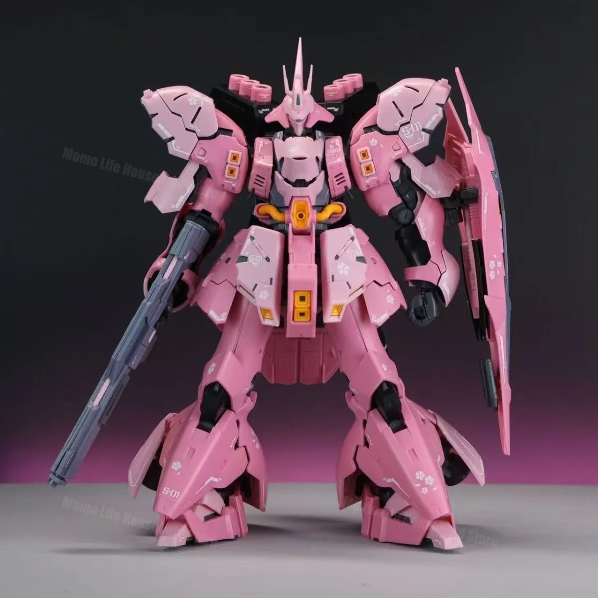 STAR Model 1/144 RG MSN-04 Sazabi pink Assembly Model Kits Plastic skeleton Anime Action Figure Robot Plastic Model Gifts Toys