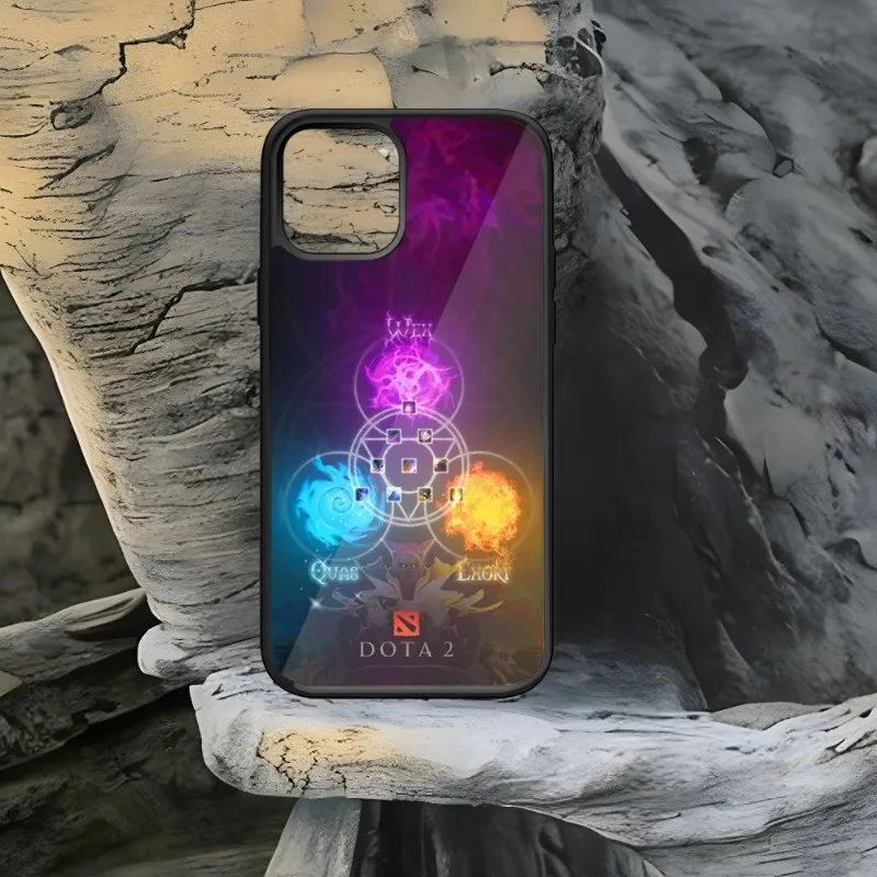 Game Dota 2 Phone Case For Iphone 14 13 12 11 Pro Max Mini 7 8 6 Plus Se Xr X Xs 2020 Fundas Shell PC+TPU Cover