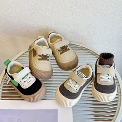 Children Canvas Shoes 2024 Spring Summer New Korean Baby Childrens Casual Fashion Shoes Comfortable and Convenient for Going Out