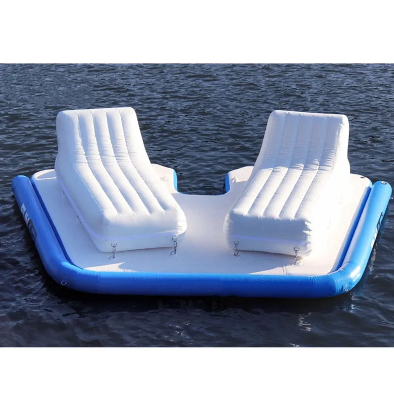 

Customized Size Float Leisure Inflatable Dock Chairs