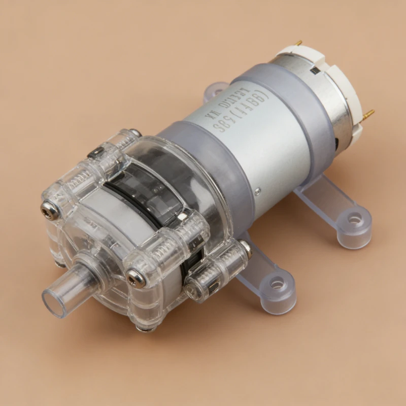 For Tea Machine And Fish Tank 12V High Temperature Resistant 100 Degree Diaphragm Self-Priming 385HPC Mini Water Pump