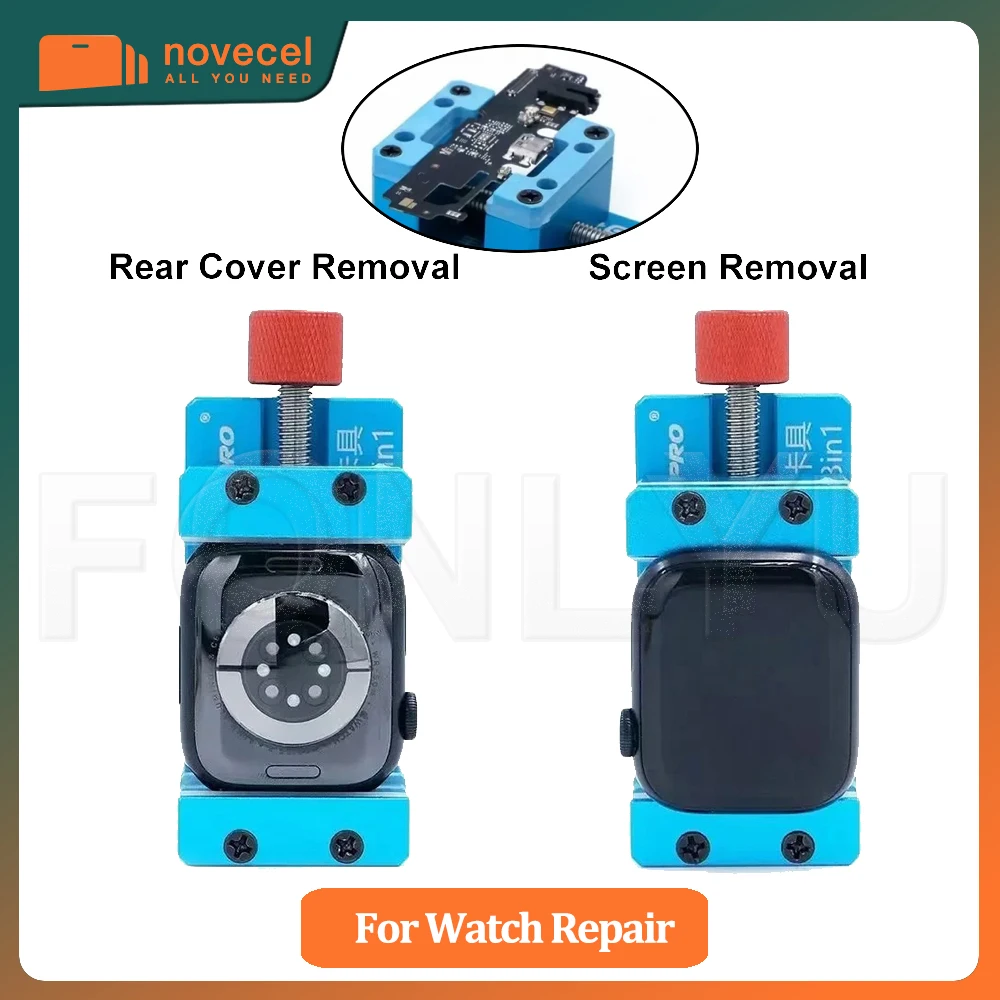 

Держатель для часов IW-Frame 3 в 1, приспособление для ремонта iWatch, держатель для ЖК-дисплея и задней крышки, приспособление для удаления материнской платы