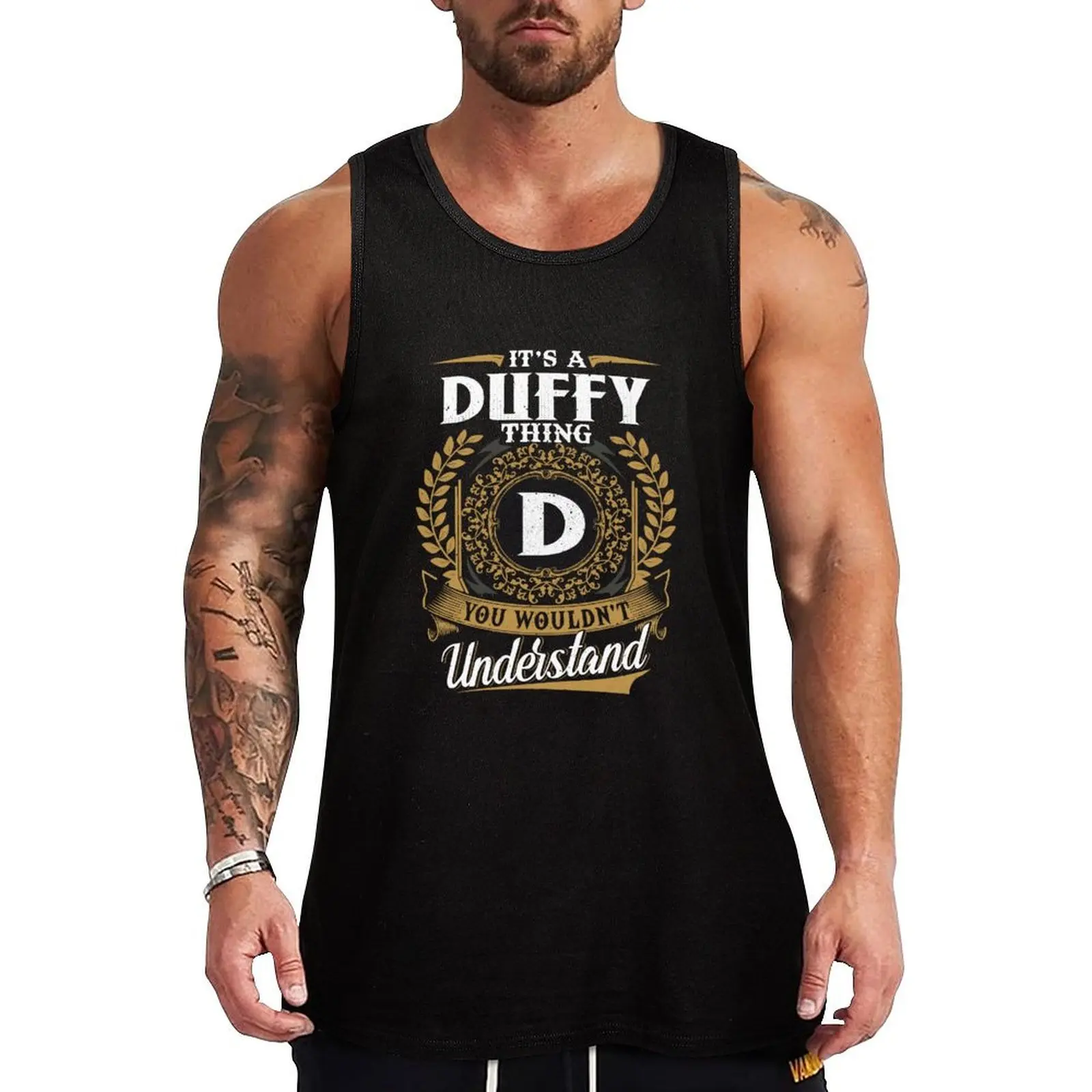It Is A Duffy Thing You Wouldnt Understand Tank Top Sleeveless Gym Tank Top Fitness Training Quick Dry