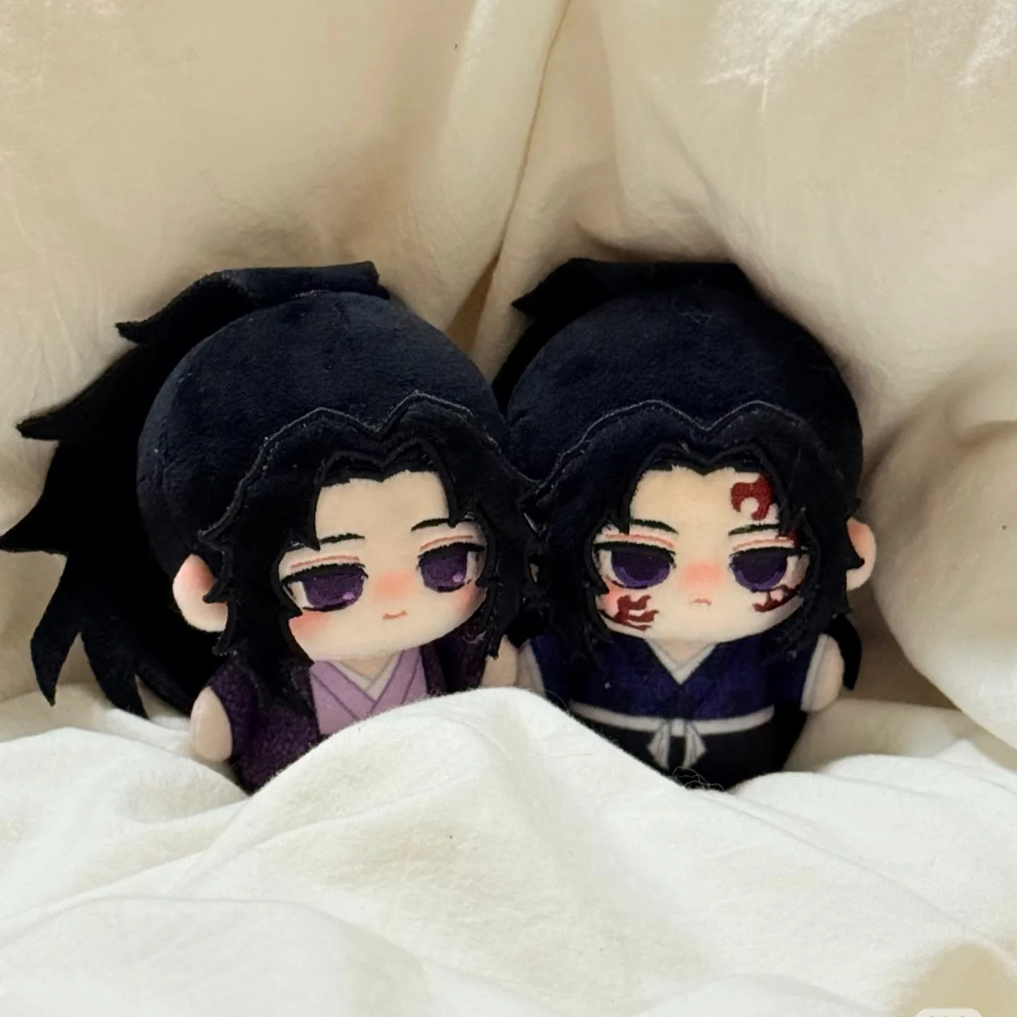 

Плюшевая кукла Demon Slayer 10 см, мягкая игрушка Кокушибо, аниме-персонаж Цугикуни Мичикатсу, плюшевая игрушка-подвеска, коллекционная кукла, подарок на день рождения