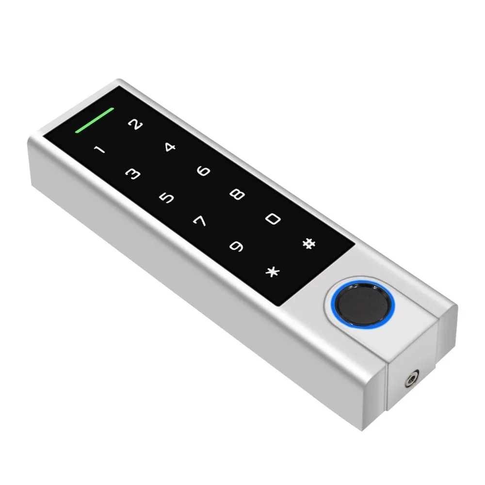 Smart Bluetooth TTLock App IP66 Waterproof Access Controller Passcode RFID 13.56MHz Card for Electric Door Lock System