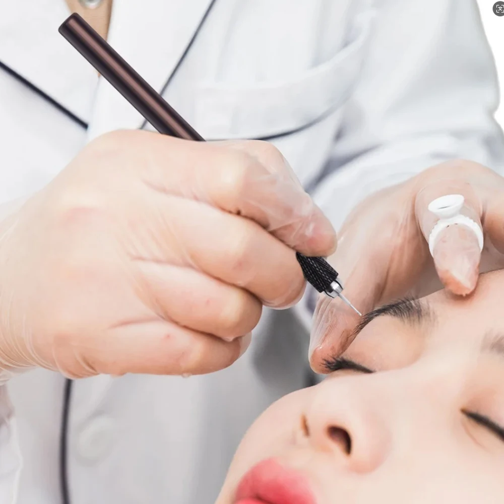 

Microblading Pen Semi-Permanent Eyebrow Embroidery Handheld Precision Beauty Tool for Hair-Like Strokes Tattoo Needles Supplies