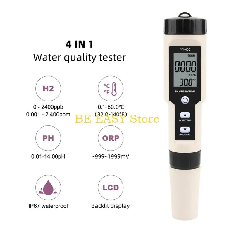 

E28F измеритель кислотности тестер качества воды автоматическая калибровка комплект для аквариума и бассейна