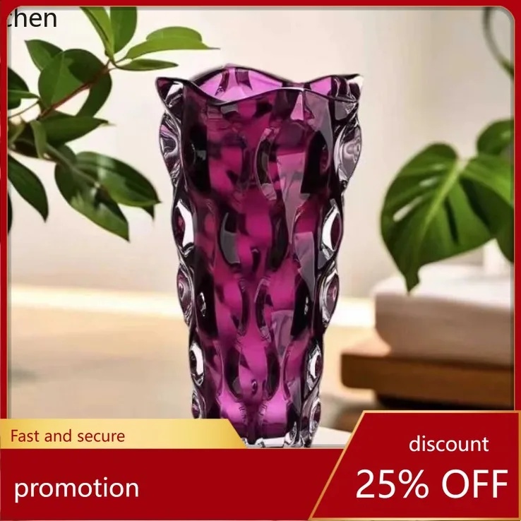 YFY  sky blue vase ornament flower vase arrangement decoration