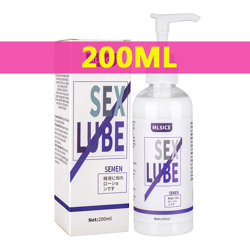 18+ Japan Sperm Water Gel Water Based Lubricant For Adults Gay Sex For Couple Women Anal Lubrication Vaginal Mens Masturbation