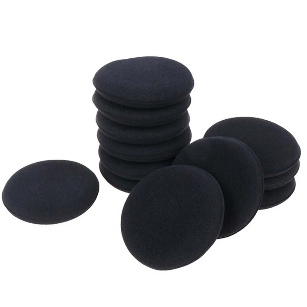 12 Pcs Polish Foam Sponges High Density Waxing Microfiber Polishing Pads Durable Detailing Applicator Pad