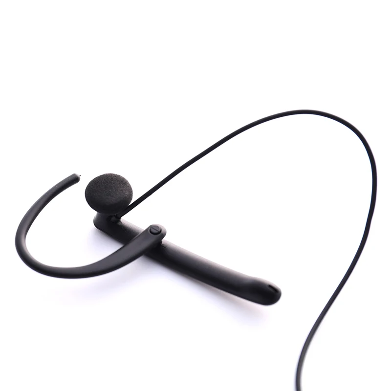 جديد الأذن قضيب سماعات 2 دبوس الأذن بار سماعة Mic PTT Mic التكتيكية سماعة ل اسلكية جهاز لاسلكي Uv-5r BF-888S UV-82 UV-8D