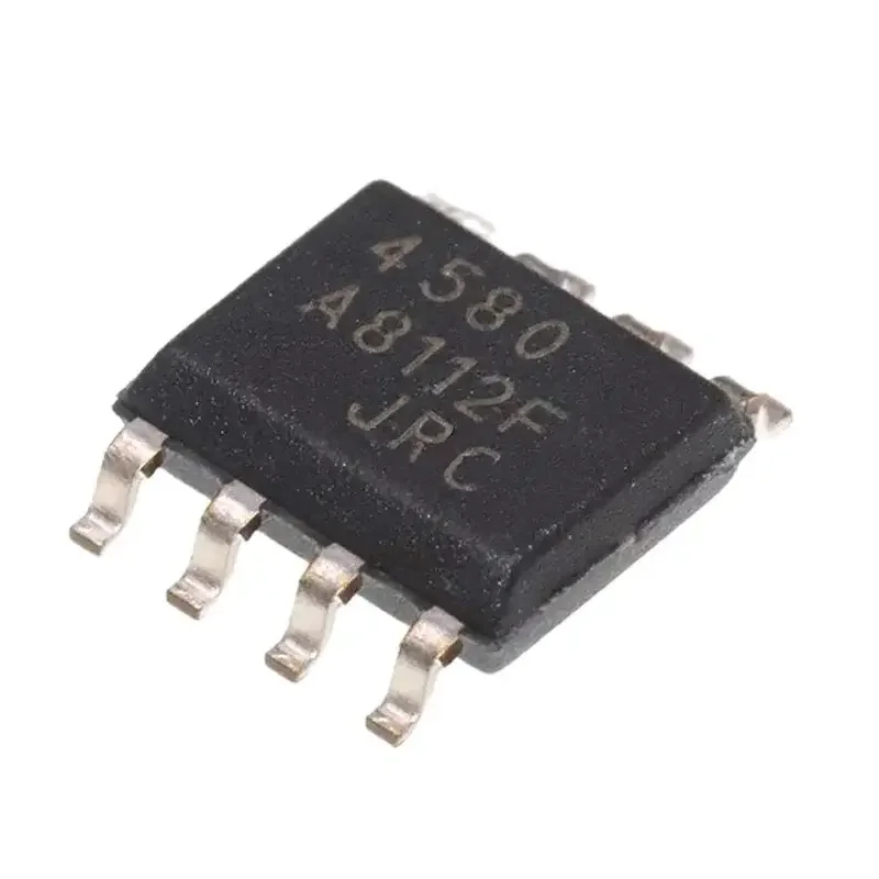 10-100pcs NJM4580M NJM4580D JRC4580 SOP-8 Patch 8-pin dual transport Dual Operation Amplifier IC Chip
