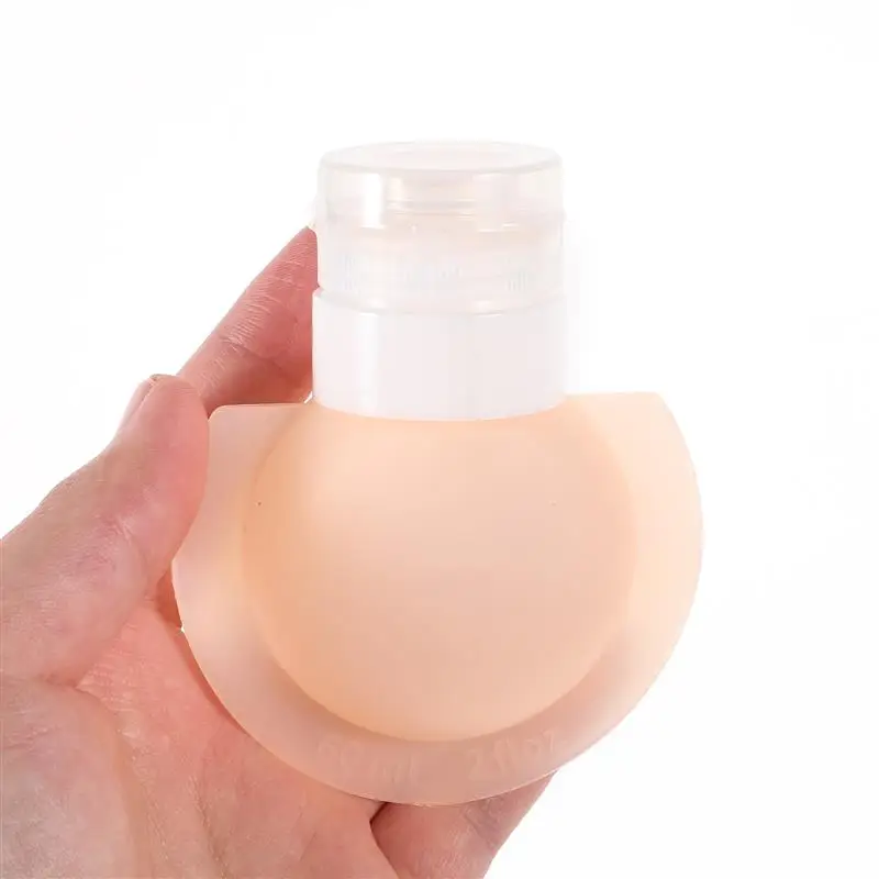 3pcs Mini Silicone Travel Bottle Storage Refillable Lotion Bottle Leakproof Shampoo Container Squeeze Tube Empty Bottle