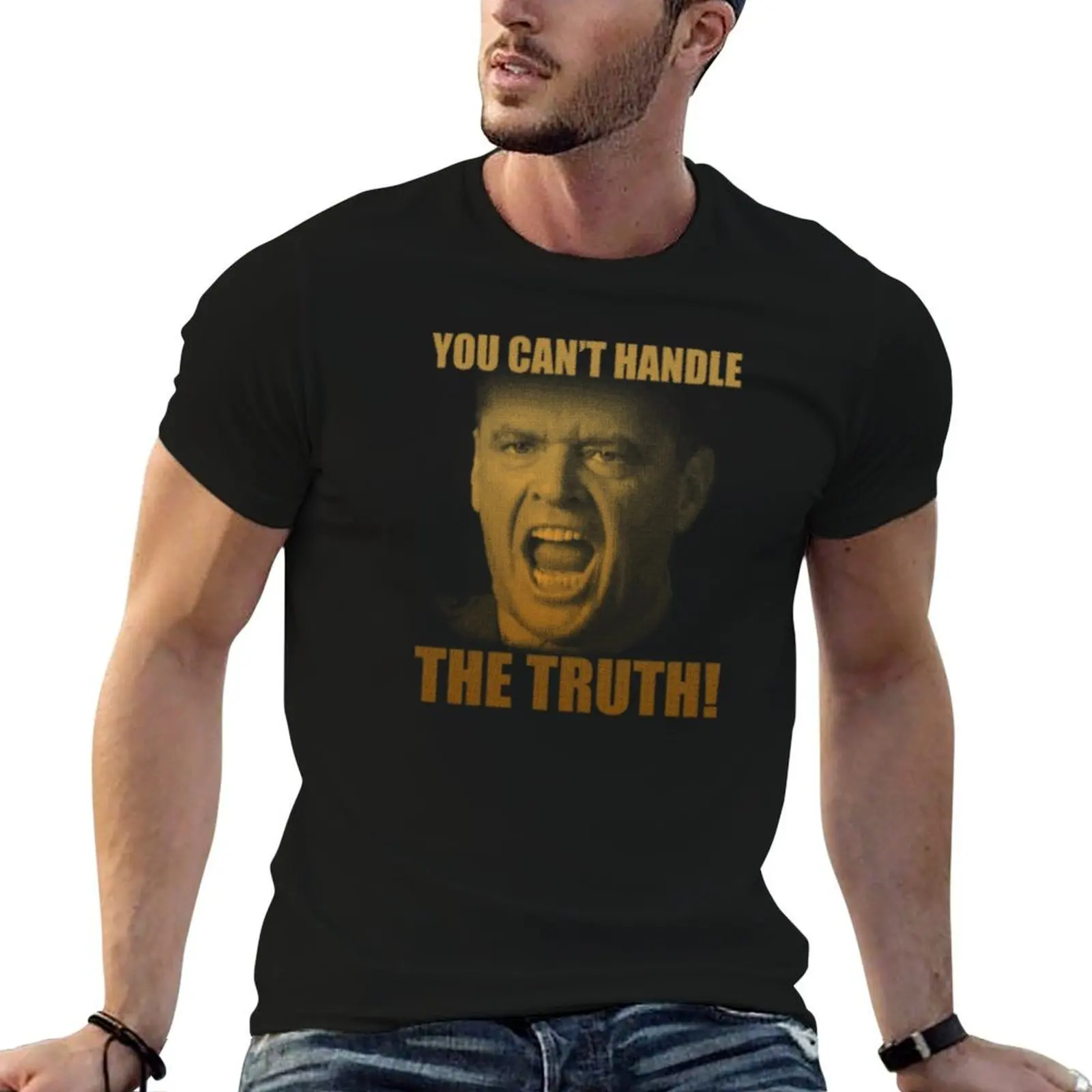 Tu ne peux pas affronter la vérité # 4 T-shirts imprimés pour un usage quotidien