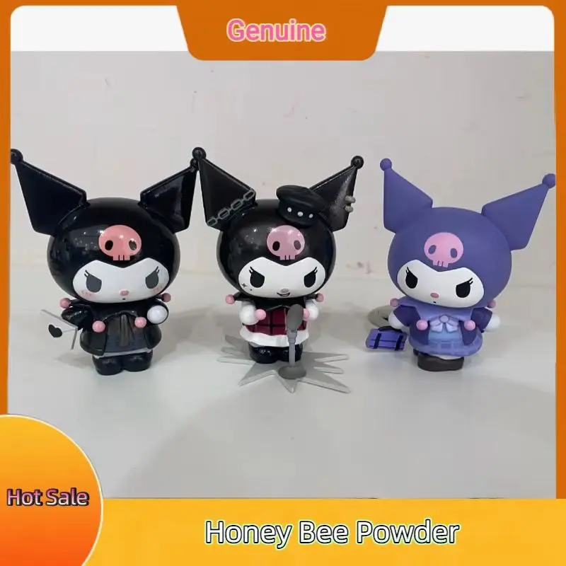 

Подлинная серия Sanrio Kuromi And My Melody Moving Scene, слепая коробка, экшн-фигурка, кукла-сюрприз, загадочная коробка для девочек, индивидуальный подарок