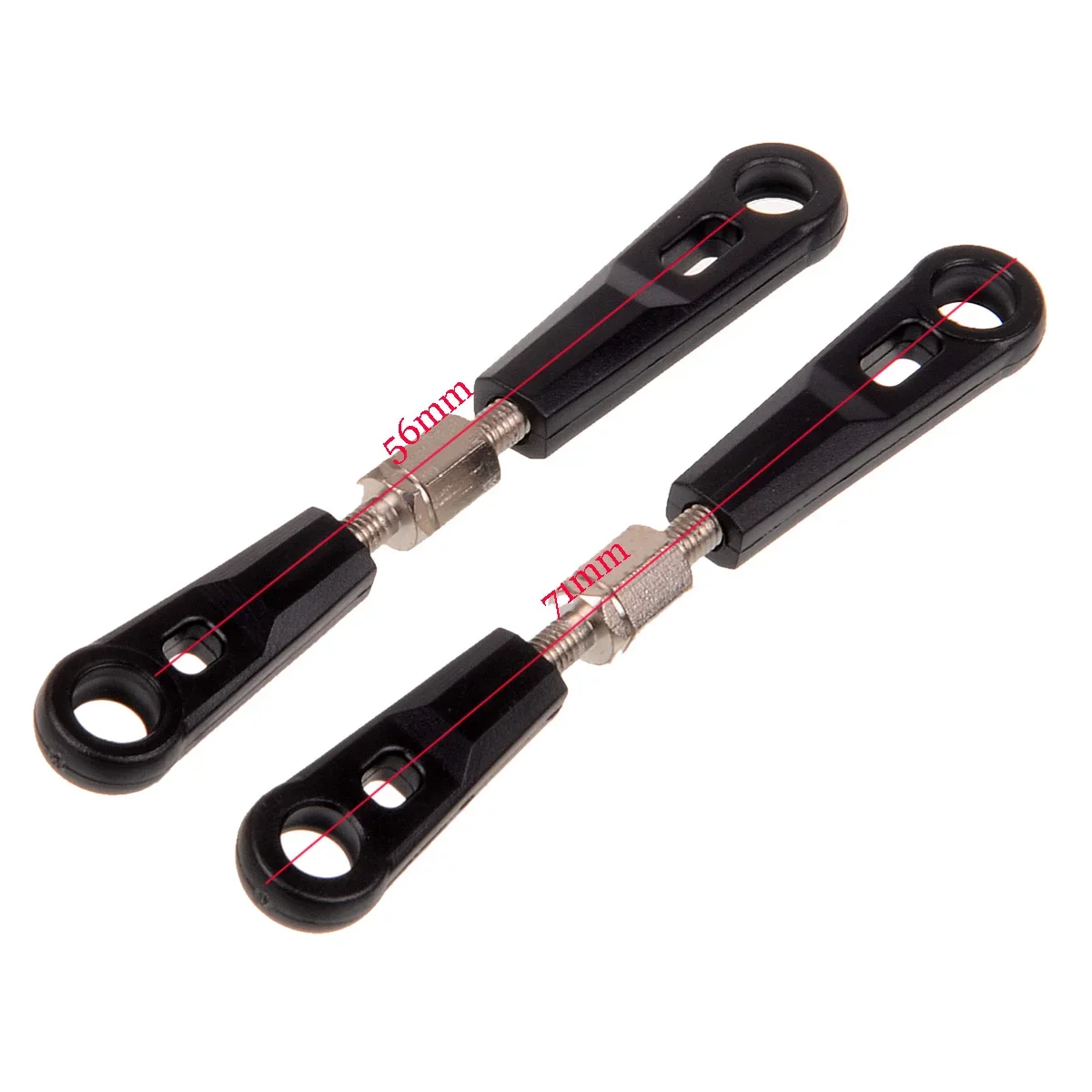 4PCS HSP 06016 Steering Link Front/Rear Upper Link For 1/10 RC Car 94105/94106/94166/94155/94111/94111Pro/94188/94115/94155Pro