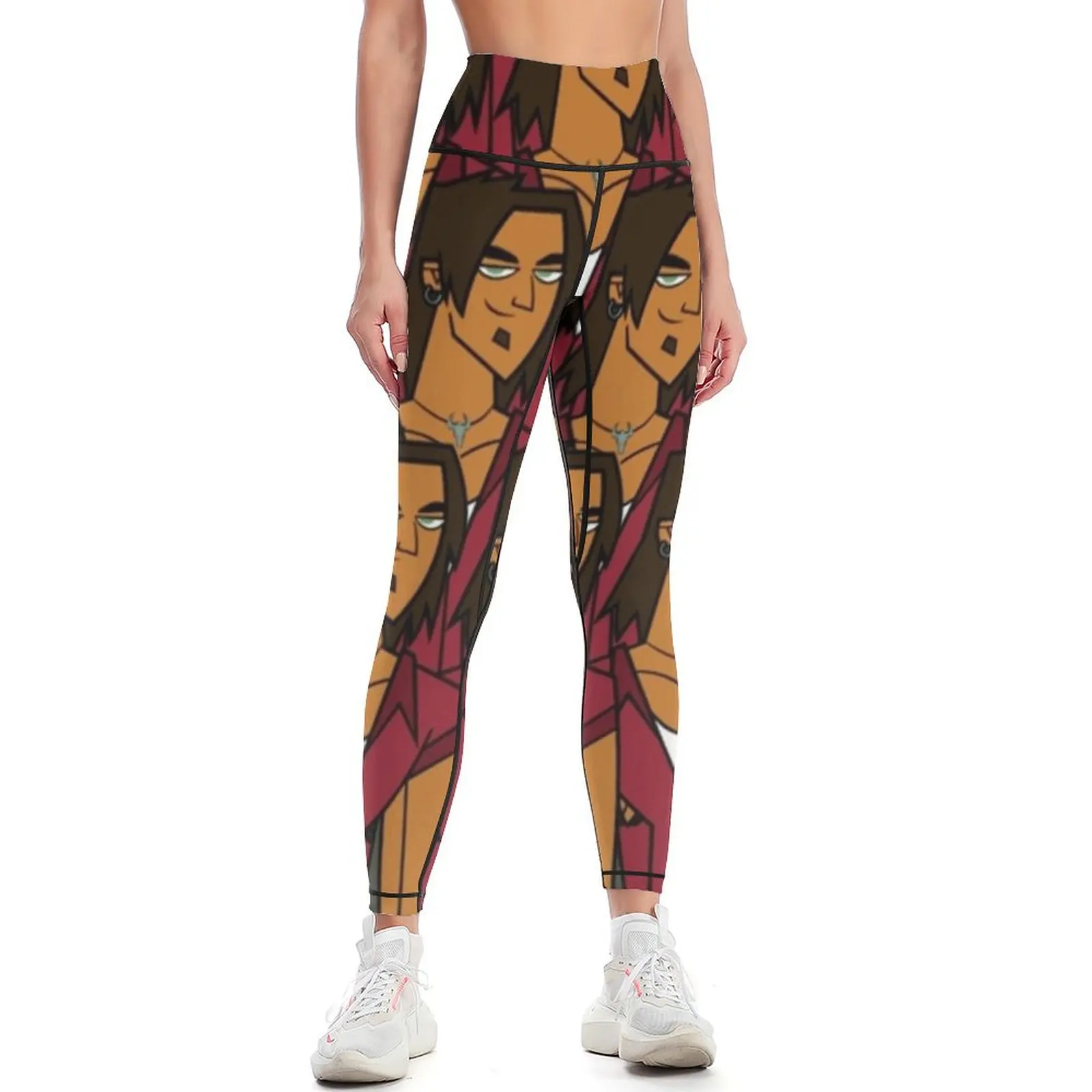 

Total Drama: Alejandro Leggings sporty woman push up flared gym clothing Womens Leggings