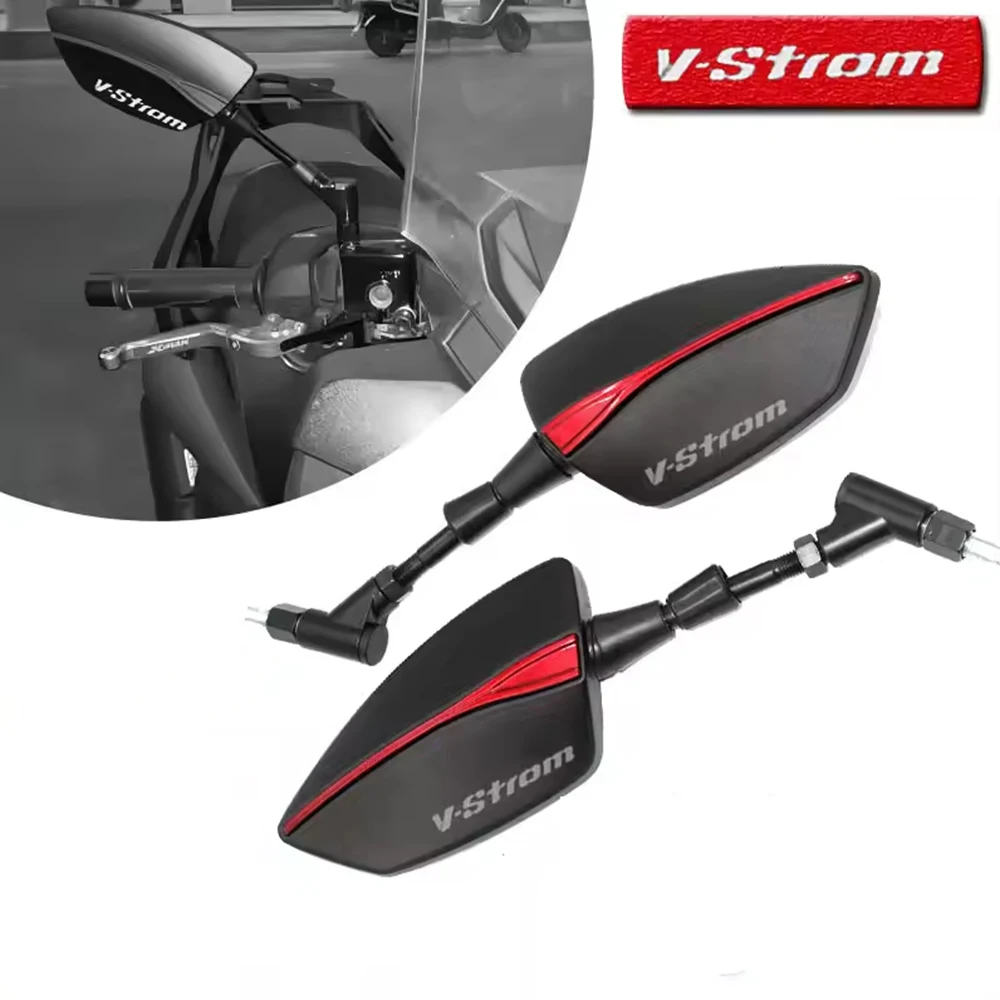 For Suzuki DL650 V-Strom DL1000 DL 650/XT 1000/XT V Strom Thread Left Right Rear View Mirrors