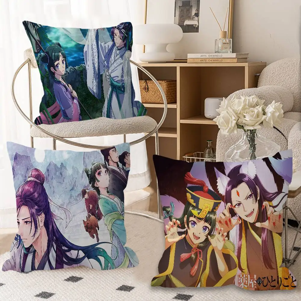 The A-Apothecary D-Diaries Maomao Pillow Cover for Bedroom Room and Living Room Sofa Decorative Cushion Cover