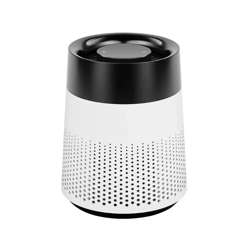 Smart Home Office Colorful Ambient Light Air Purifier Low Noise Electric HEPA Filter Air Cleaner with Air Quality Detection