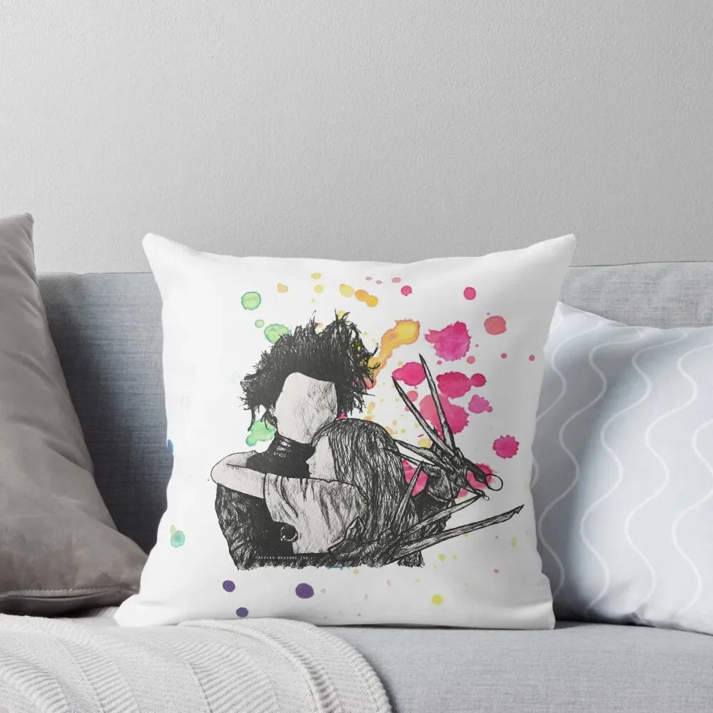 Edward Scissorhands Throw Pillow bed pillows Cushion Covers For Living Room Sofa Cushion