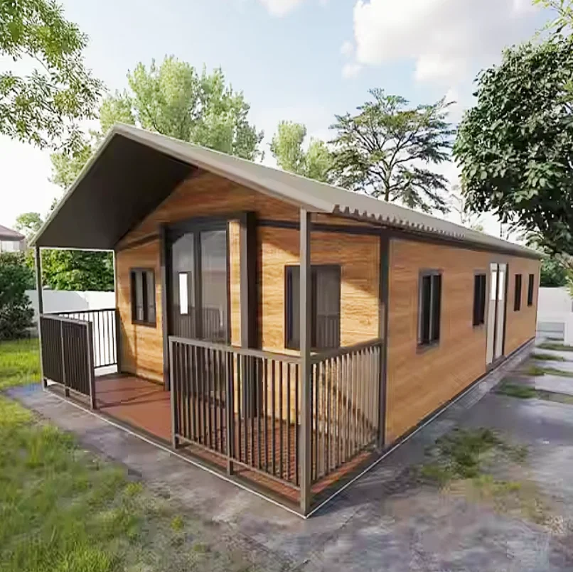 Double Wing Folding Expandable Container House Quick Assemble Prefabricated Home 20ft Portable Folding Mobile Cabin
