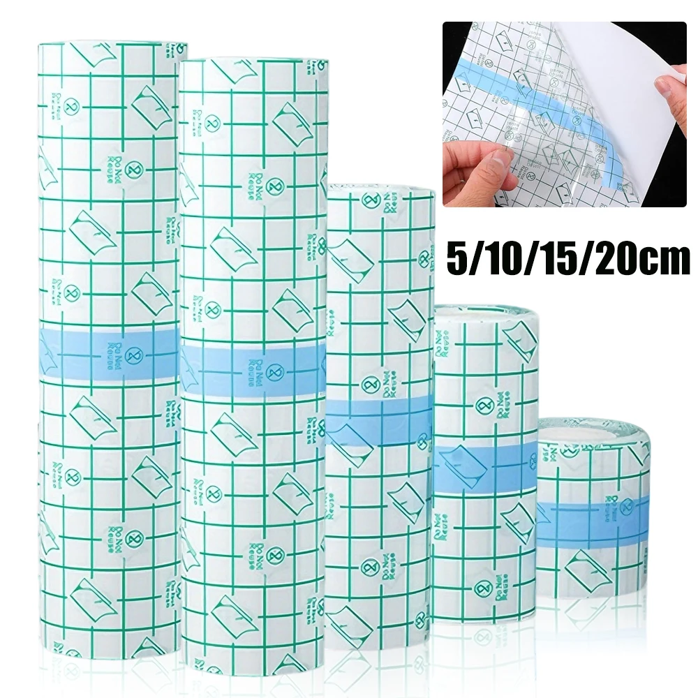 

20/15/10/5 см повязка для ухода за татуировкой, защитная пленка для заживления татуировок, водонепроницаемая пленка для татуировки, полиуретановая лента, нашивка, аксессуар для татуировки