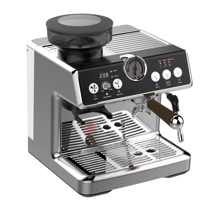 

20 Bar Espresso Maker with Milk Frother Steam Wand for Latte and Cappuccino OEM Espresso Machine for Home