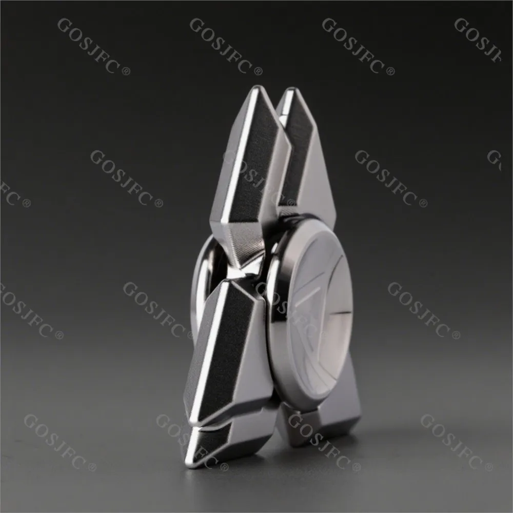 LIUMANG EDC Fidget Spinner jouet anti-Stress en acier inoxydable Zirconium Fidget jouets pour adultes