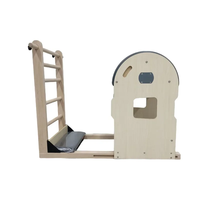 YTYIN CE High Quality Maple Wood Ladder Barrel Soft Leather Sponge Padded Pilates Reformer Equipment For Studio Use