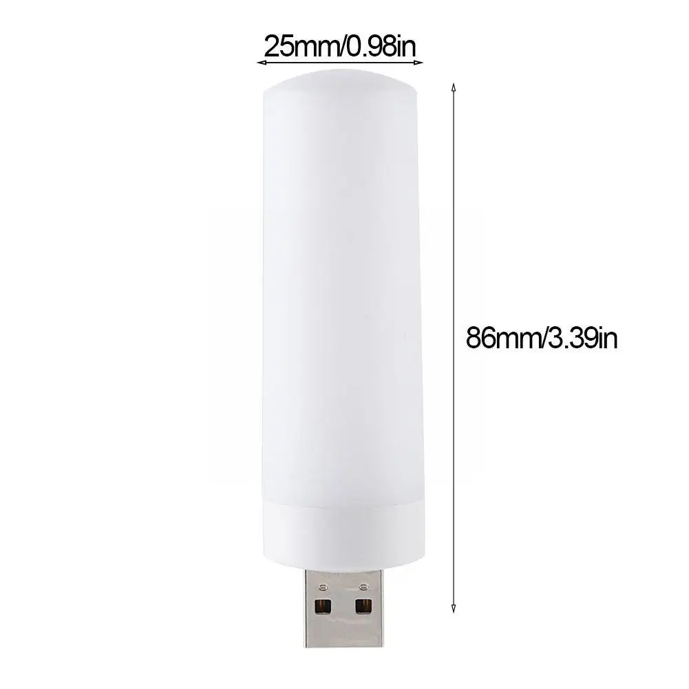 LED USB Flame Lamp Computer Mobile Power Charging Mini Indoor USB Plug Retro Portable Lighting Night Light Atmosphere Simul C4W8