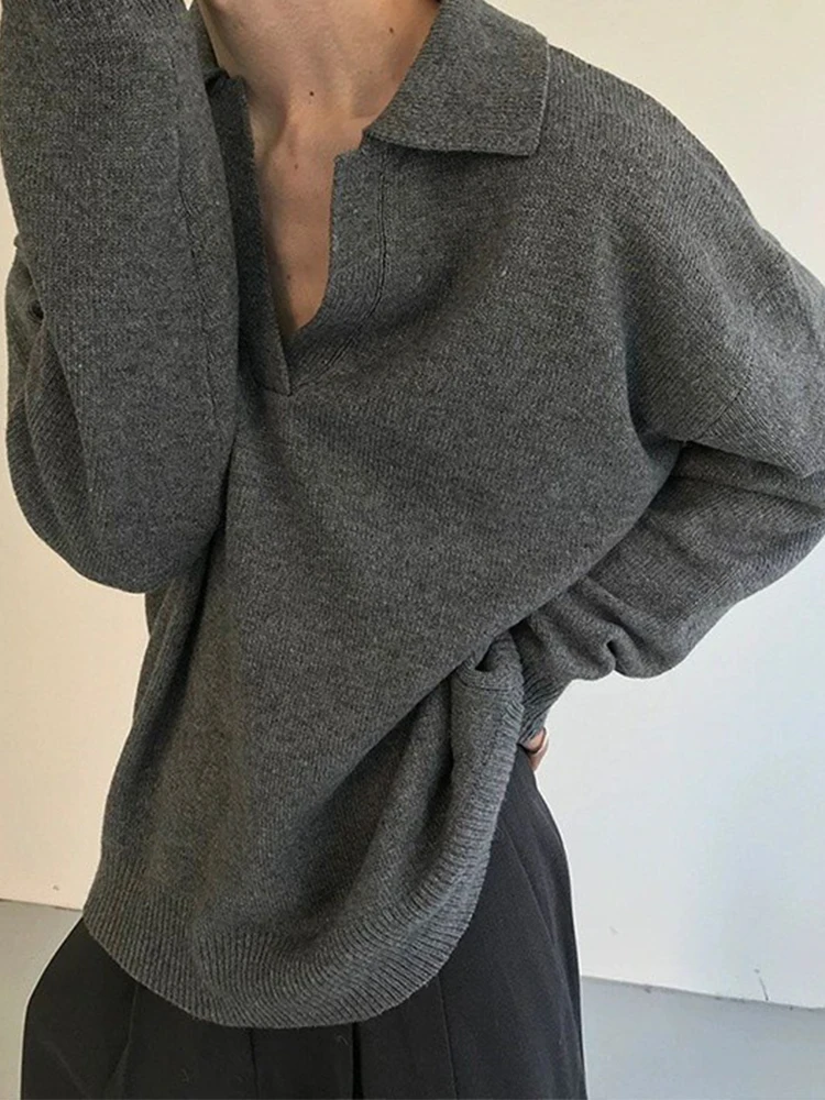 خمر بدوره إلى أسفل طوق سترة بولو الرجال 2026 ربيع الخريف العصرية سليم صالح لاعبا عادية رجالي بلون متماسكة قمصان بولو