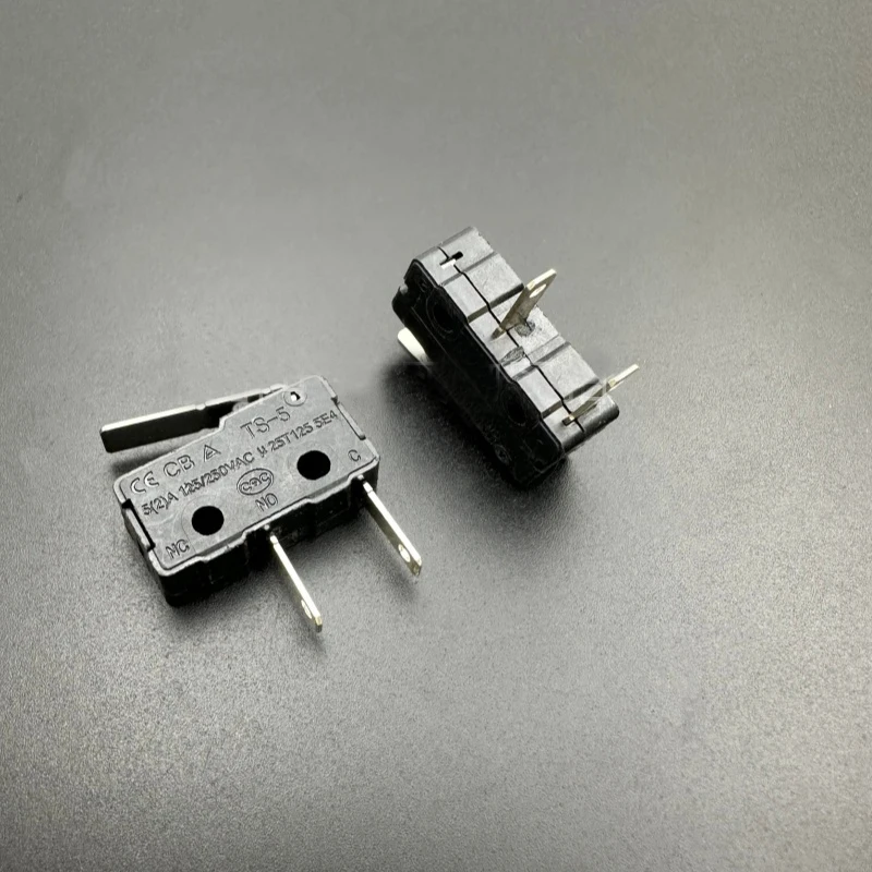 The reset touch key for the normally open travel limit detection of pin 2 of the microswitch in TS-5 is 5A125/250V
