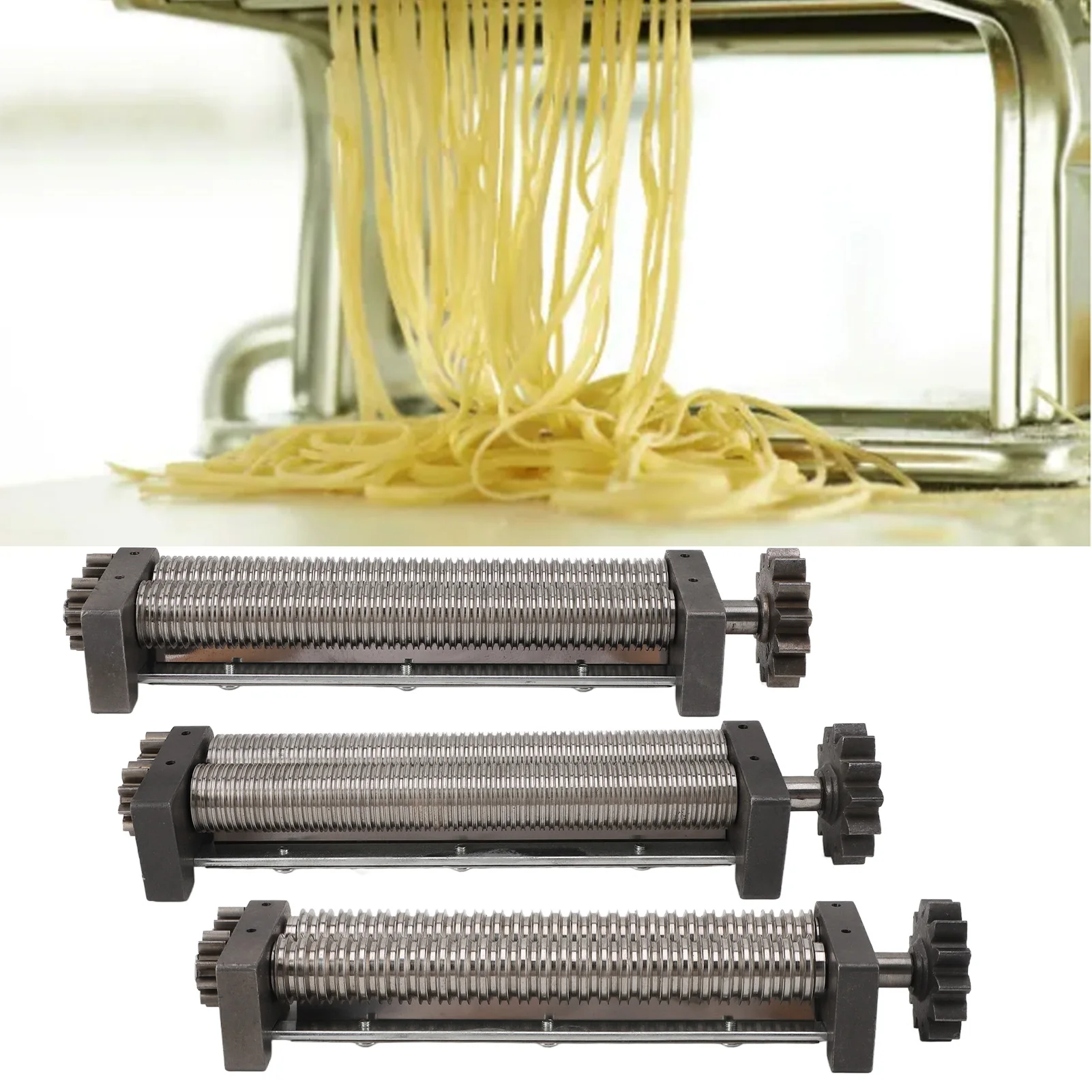 Noodle Maker Knife Attachment Cutter Stainless Steel Accurate Easy Install Efficient Noodle Machine Accessory for Pasta