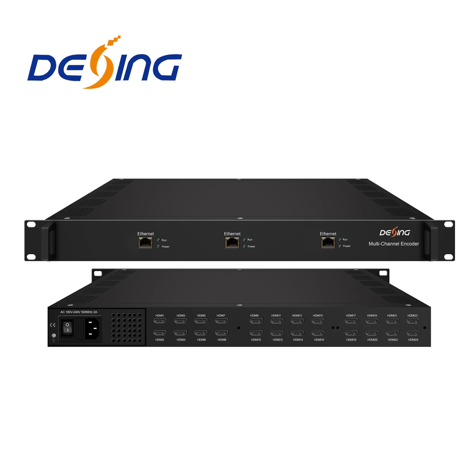 DEXIN NDS3228S-N Cctv Network Video Encoder, 24 hdmi Encoder H.264,  Encoder with SRT Out