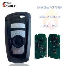 Llave remota de coche sedosa para BMW F 3 5 7 Series X5 X6 F20 F22 F30 CAS4 CAS4 + FEM BDC 315 434 868 Mhz ID49 PCF7945 promity Key