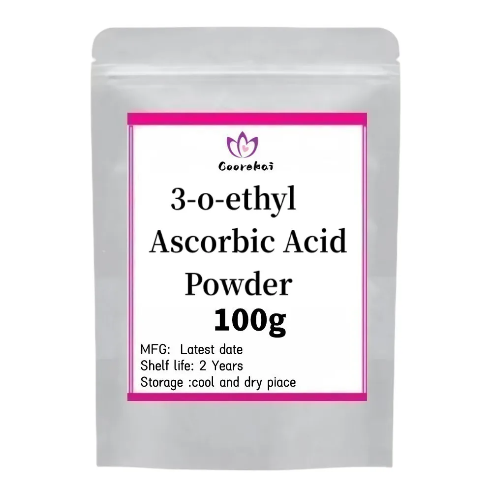 50-1000g 3-o-ethyl Ascorbic Acid Powder For Skin Whitening Cosmetics Material Brightening Skin