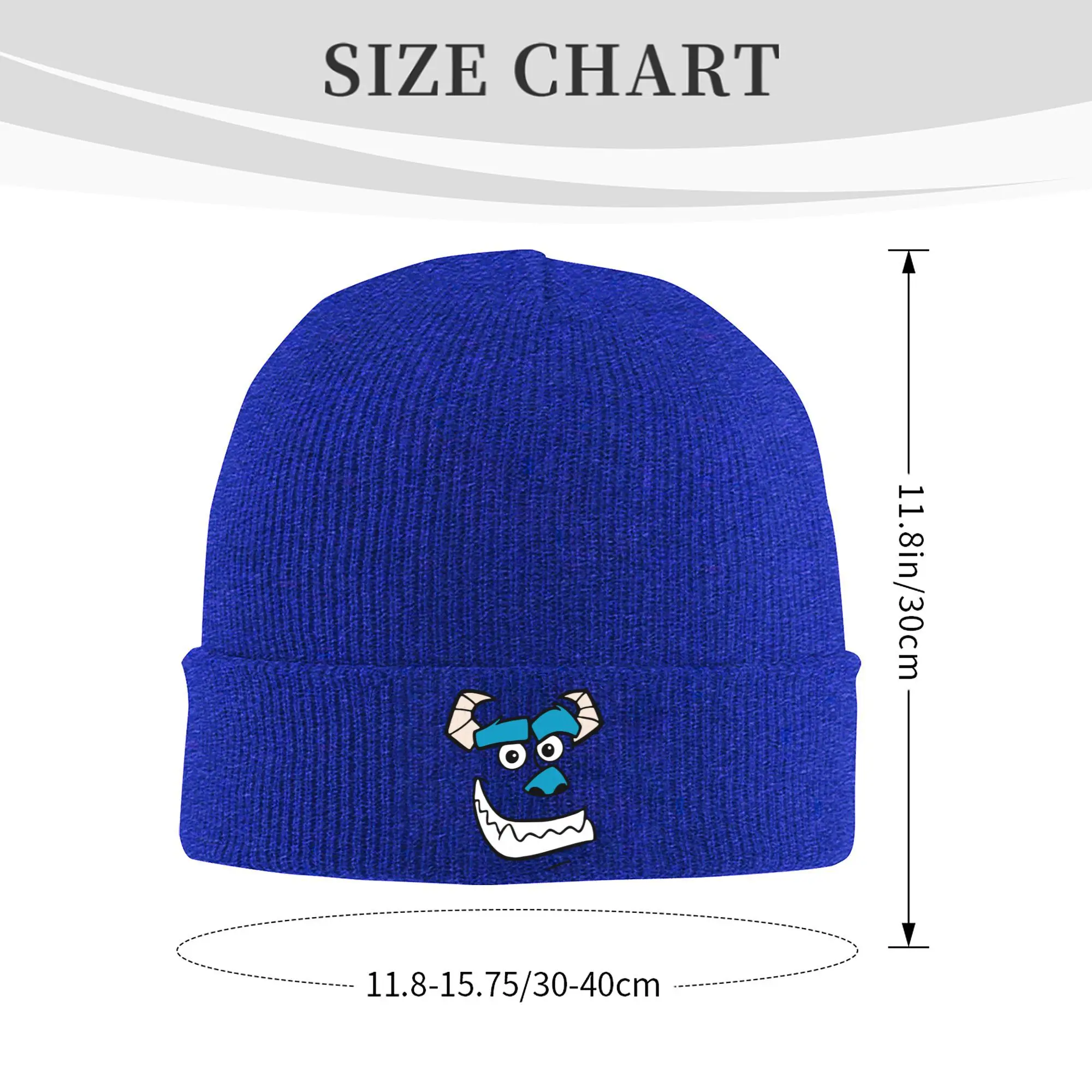 Monsters, Inc. Sulley Knit Hat Beanies Autumn Winter Hats Warm Unisex  New  Cap Men Women Gifts