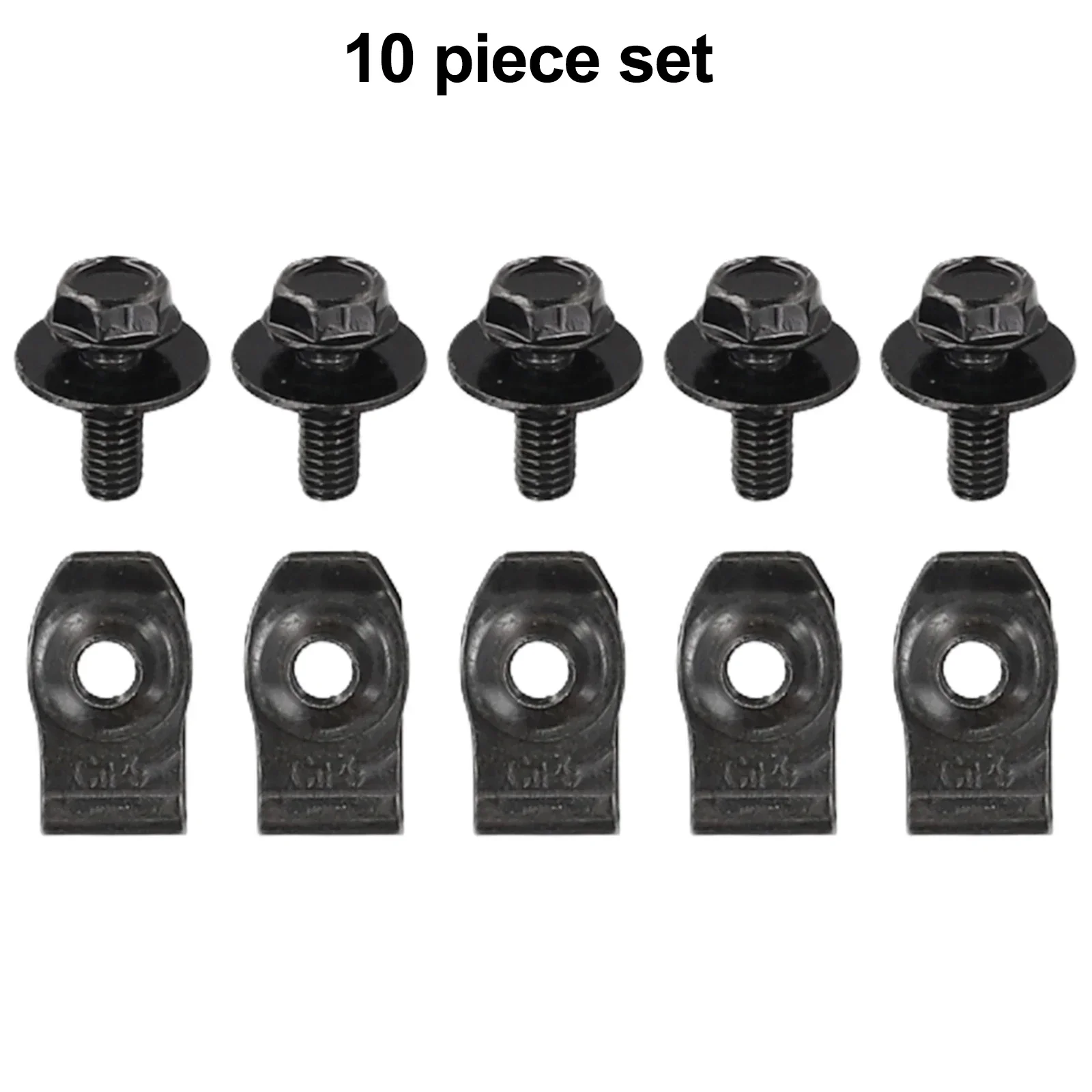 Plastic 10× Black Brand New Engine Under Fastener Guard Shield Splash Body Bolts Car Clips Gearbox Cover High Quality