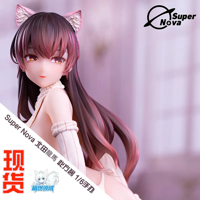 

SuperNova Ryoma Kitacon Koshimizu Figure 1/6 Cat Ear Girl in Slip Sweater & Mask Beauty Model