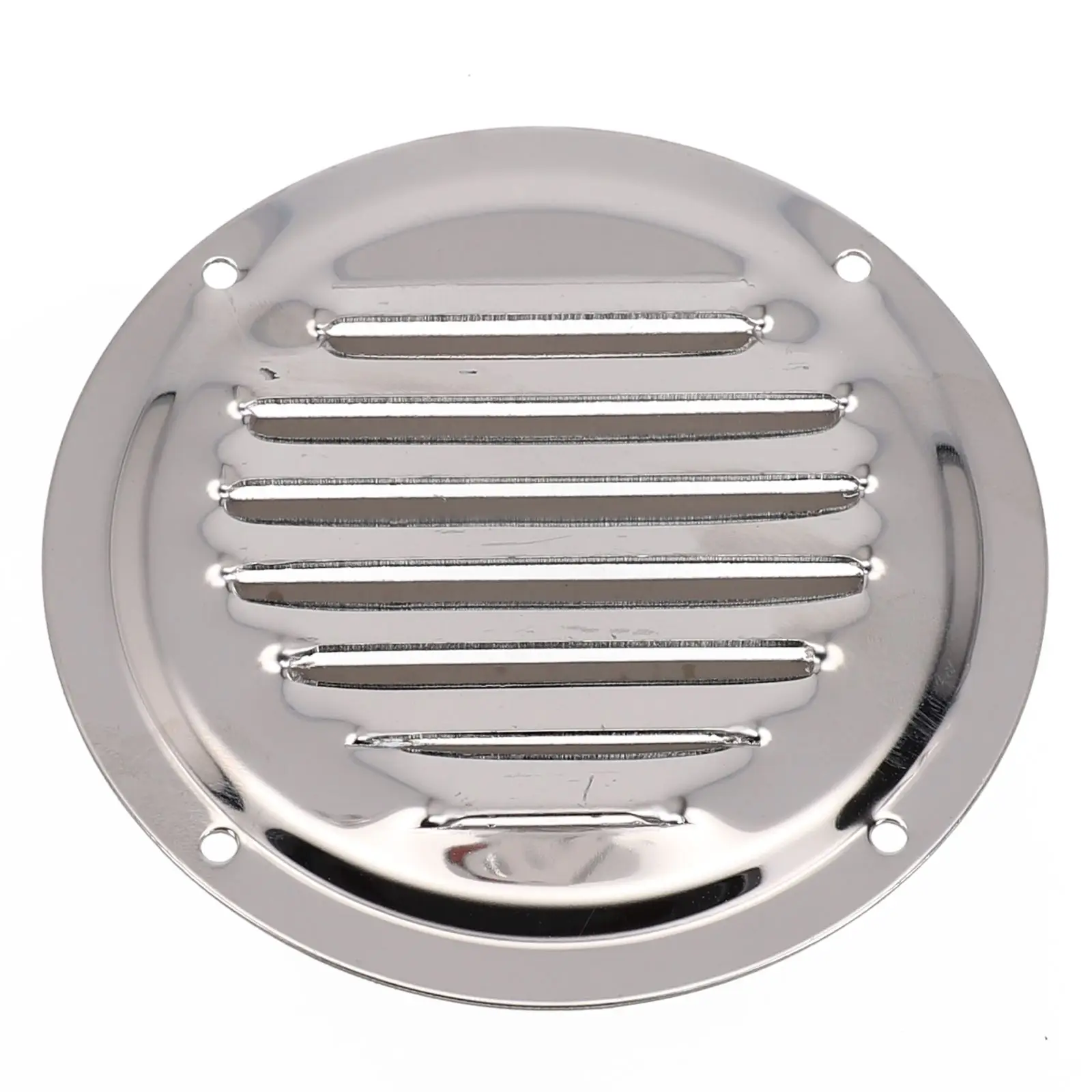 4/5Inch Stainless Steel Ventilation Grille Round Metal Exhaust Grille Home Exterior Wall Ducting Ventilation Tool Air Vent