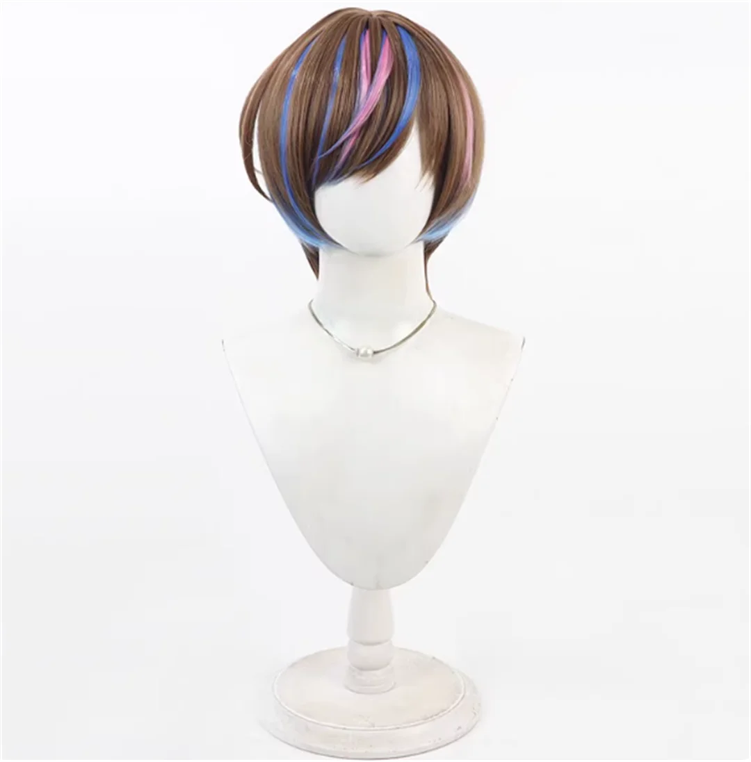 Cosplay Nijisanji Virtual VTuber Streamer Seible Wig Anime Game Carnival Party Wig