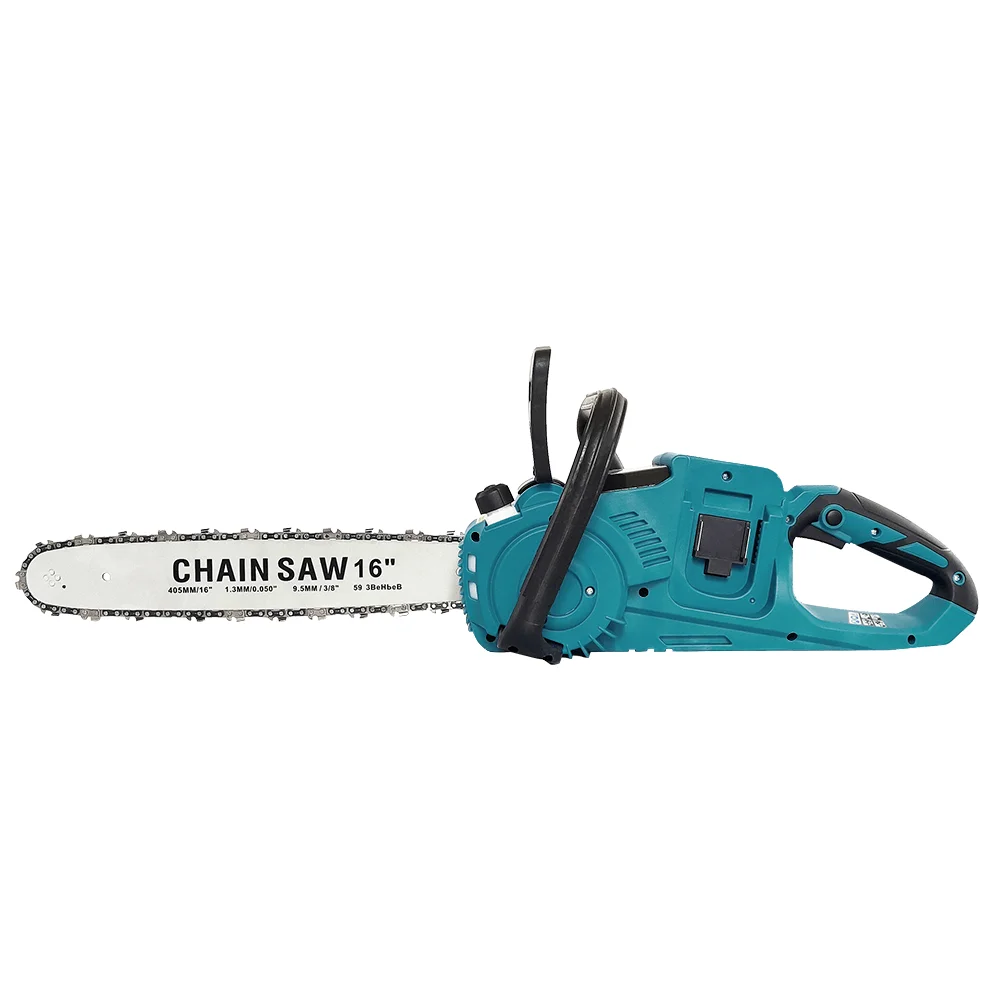 PATUOPRO 16 Inch Brushless Electric Chainsaw Cordless Woodworking Power Tools Orchard Branch Handheld Cutter For Makita Battery