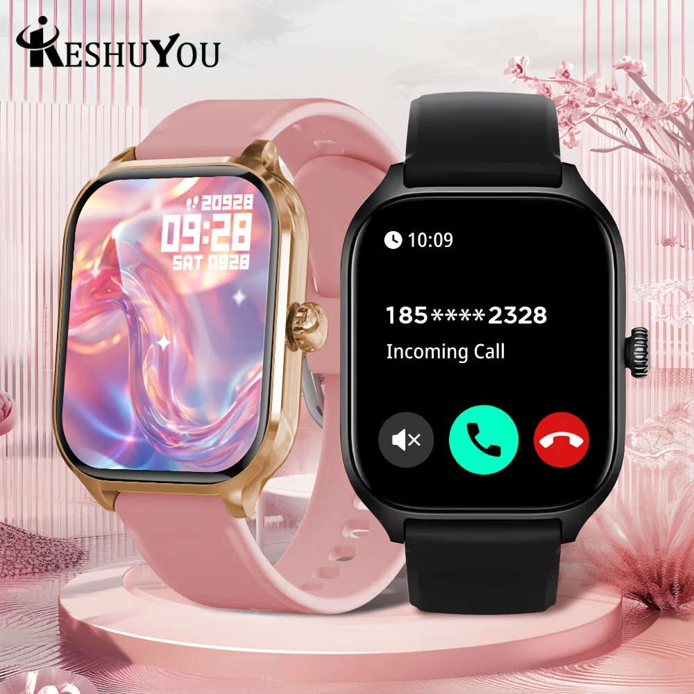 Nouvelle Montre Connectée 2026 Homme Femme Écran Tactile Complet Suivi Sportif et de Fitness Bluetooth Podomètre Affichage d'Informations Smartwatch