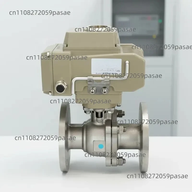 Carbon Steel Stainless Steel 2 Inch 3 Inch 2/2 Electric Ball Valve with 4 20ma Electric Actuators