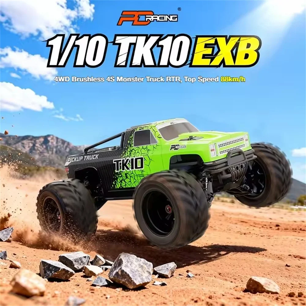 

Радиоуправляемая машинка PD Racing TK10 EXB V3 4S 1/10 2.4G 4WD 88 км/ч, бесщеточный внедорожный монстр-трак с гироскопом, дрифт-модель, игрушка