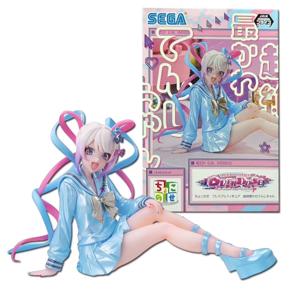 Anime NEEDY GIRL OVERDOSE PM Chokonose Figur Parade KAngel Kawaii Mädchen Figuren Nudel Stopper Desktop Dekorationen PVC Puppen